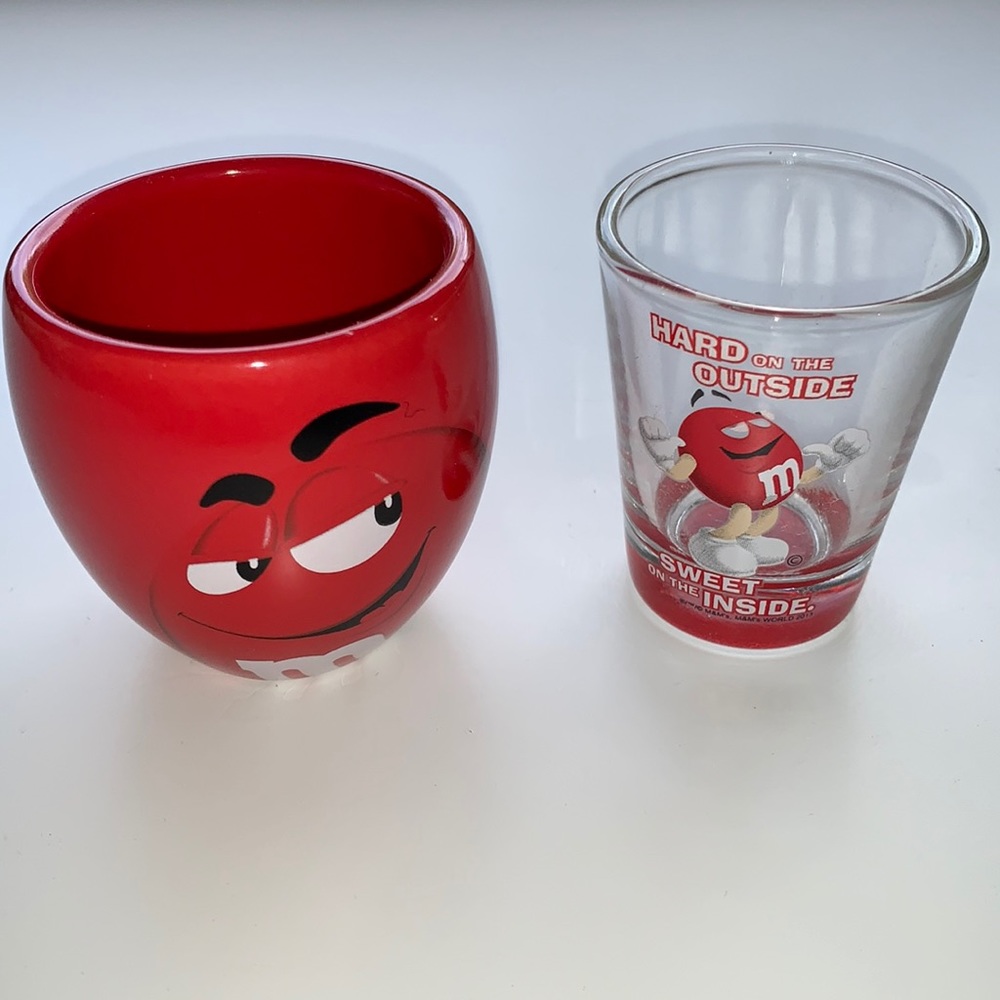M&M collection shot glasses